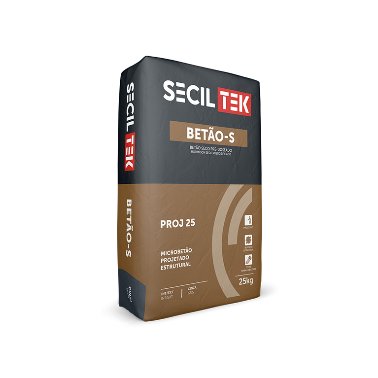MICROBETÃO-S PROJ - 25KG - SECIL
