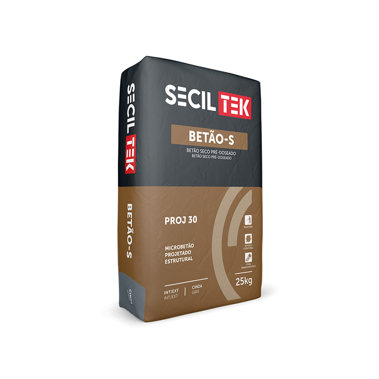 MICROBETÃO-S PROJ - 25KG - SECIL