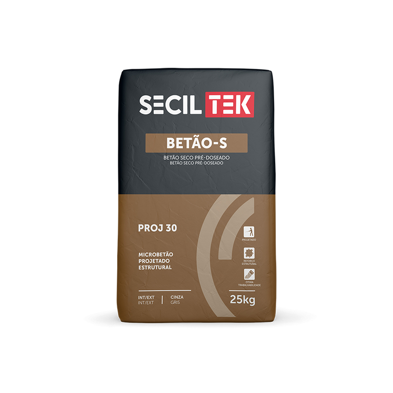 MICROBETÃO-S PROJ - 25KG - SECIL