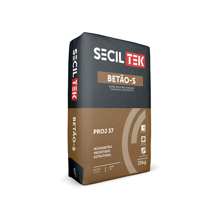 MICROBETÃO-S PROJ - 25KG - SECIL