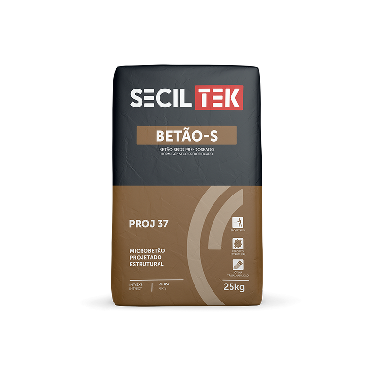 MICROBETÃO-S PROJ - 25KG - SECIL