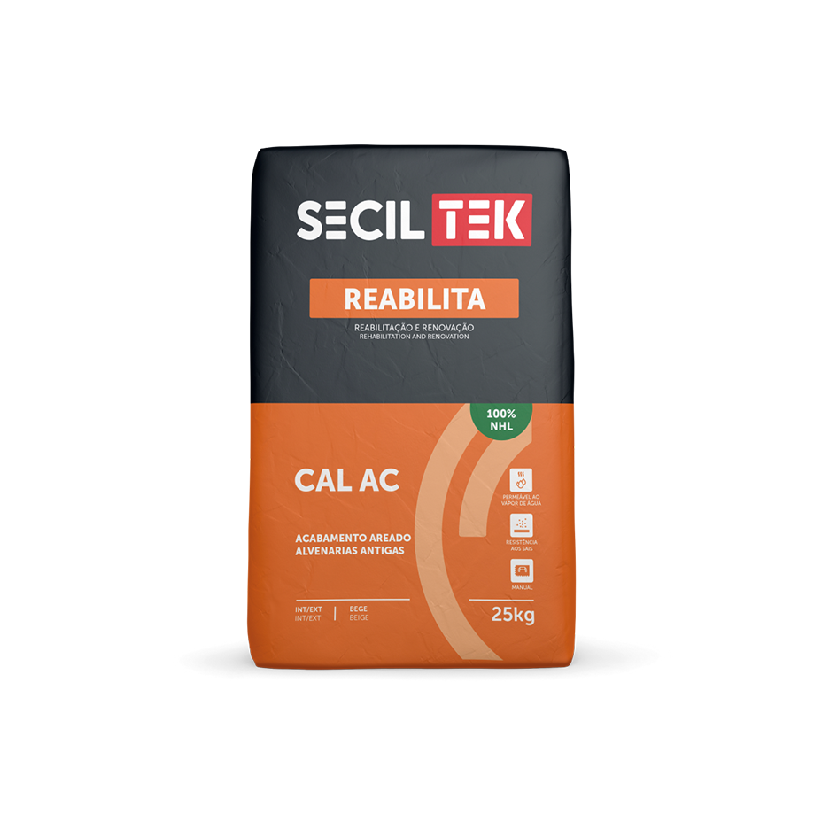 Reabilita Cal AC - 25kg - SECIL