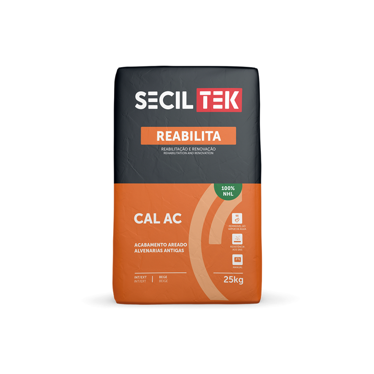 Reabilita Cal AC - 25kg - SECIL