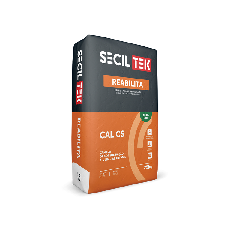 Reabilita Cal CS - 25kg - SECIL