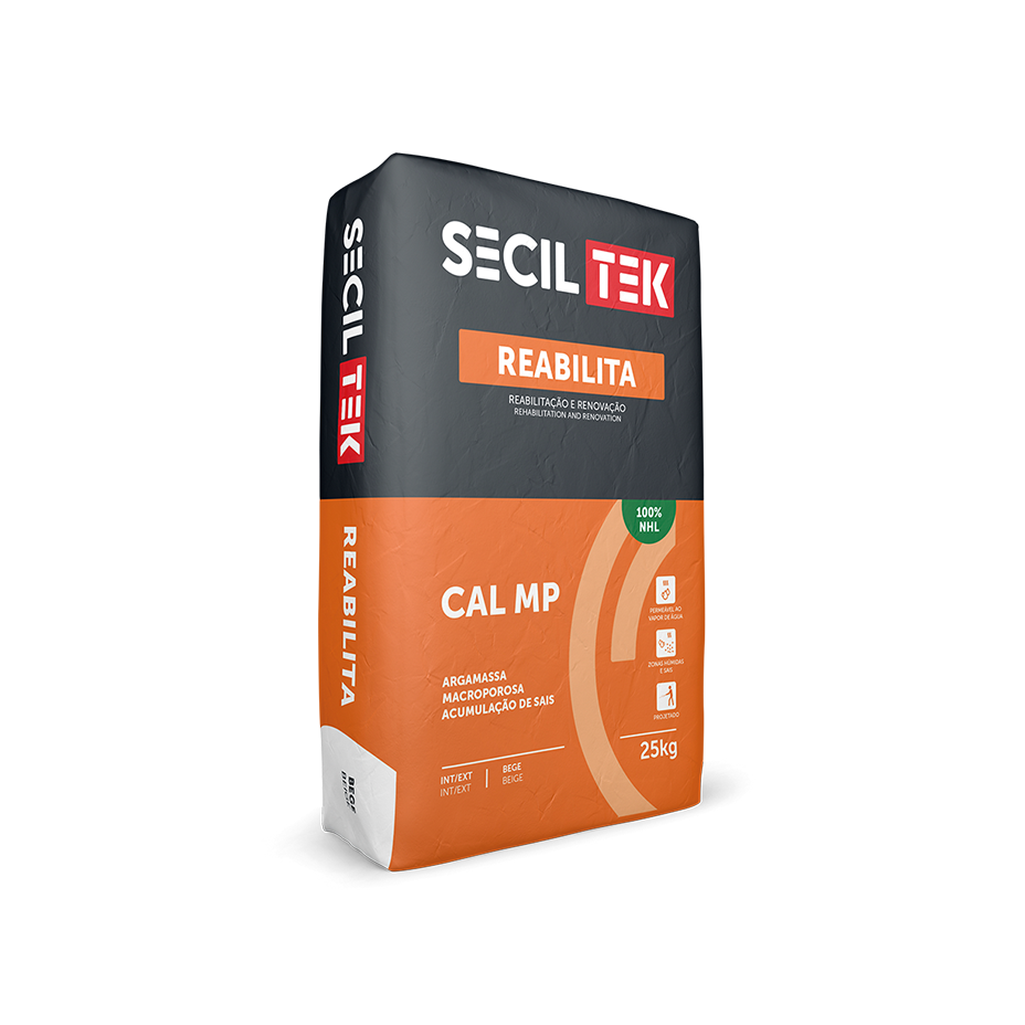 Reabilita Cal MP - 25kg - SECIL