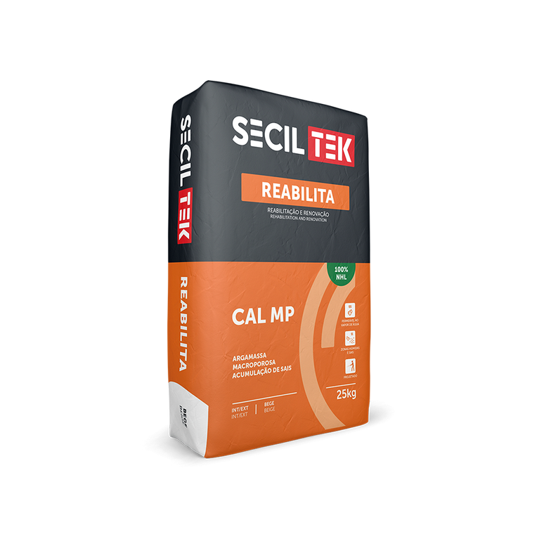 Reabilita Cal MP - 25kg - SECIL