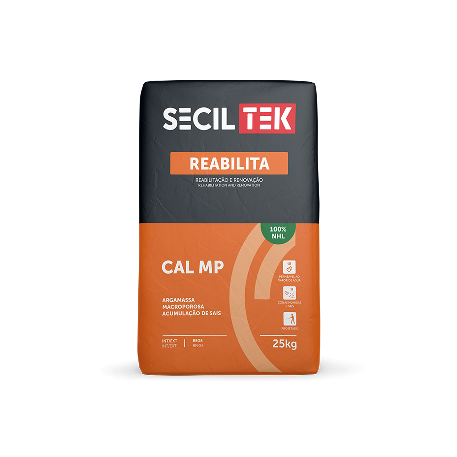 Reabilita Cal MP - 25kg - SECIL