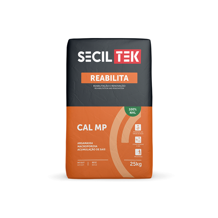 Reabilita Cal MP - 25kg - SECIL