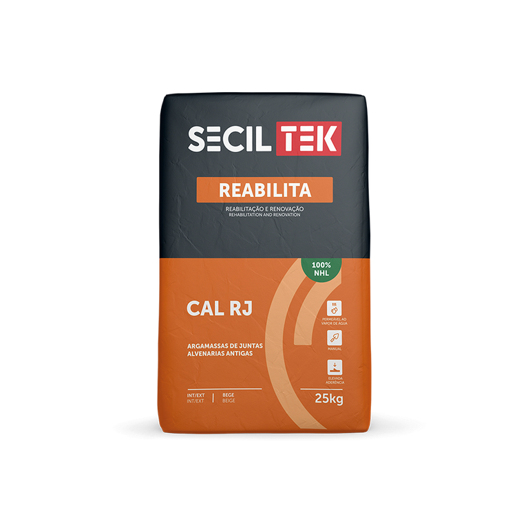 Reabilita Cal RJ - 25kg - SECIL