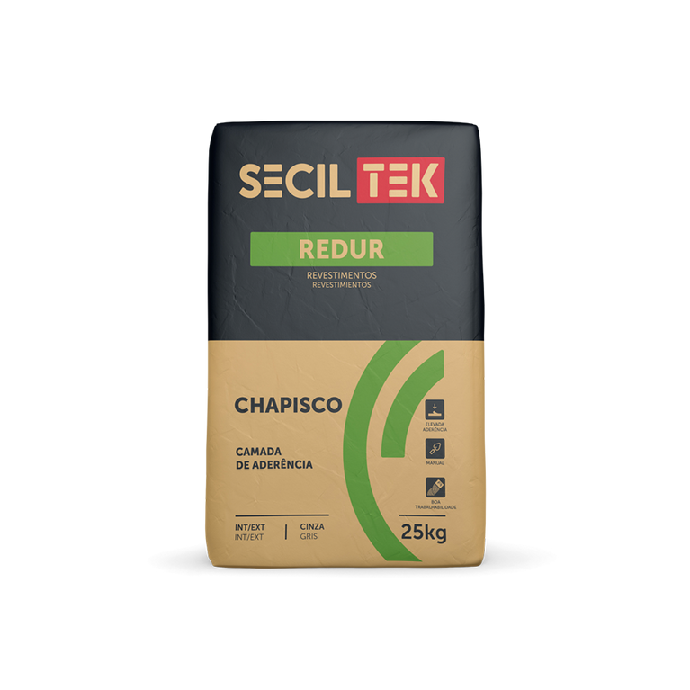 Redur Chapisco - Reboco - 25kg - SECIL