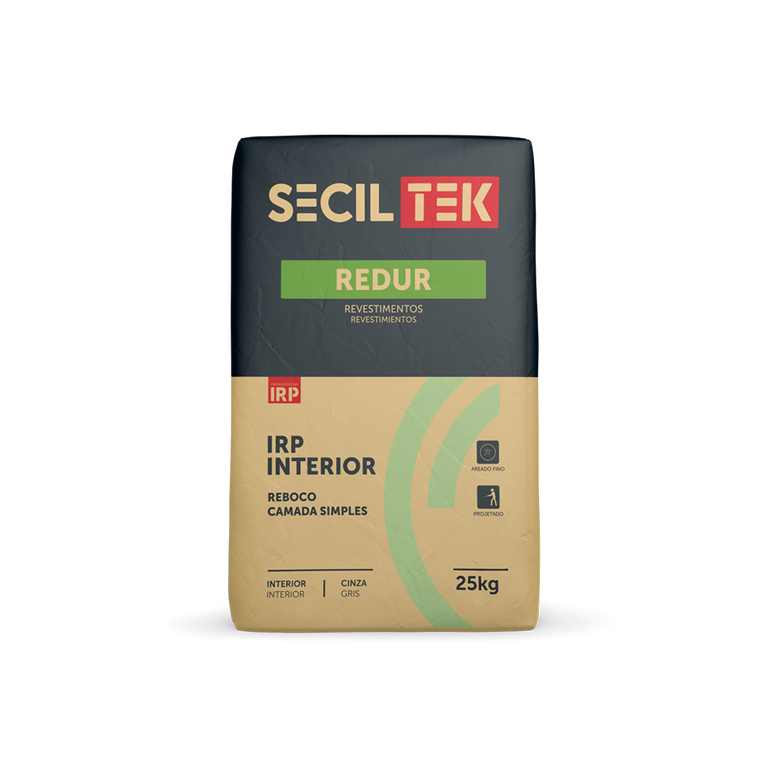 Redur IRP Interior - Reboco - 25kg - SECIL