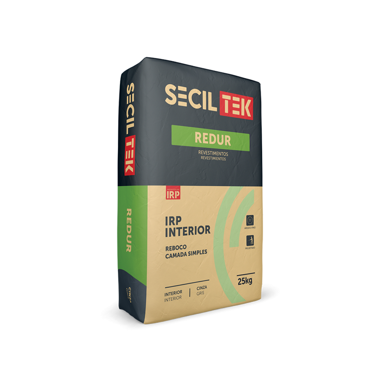Redur IRP Interior - Reboco - 25kg - SECIL