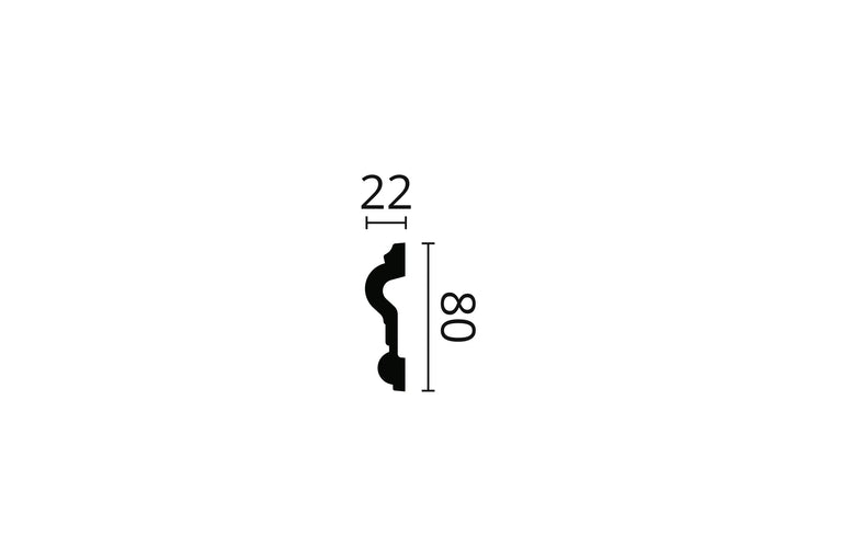 Moldura em parede Arstyl Z32 + Z32 Flex