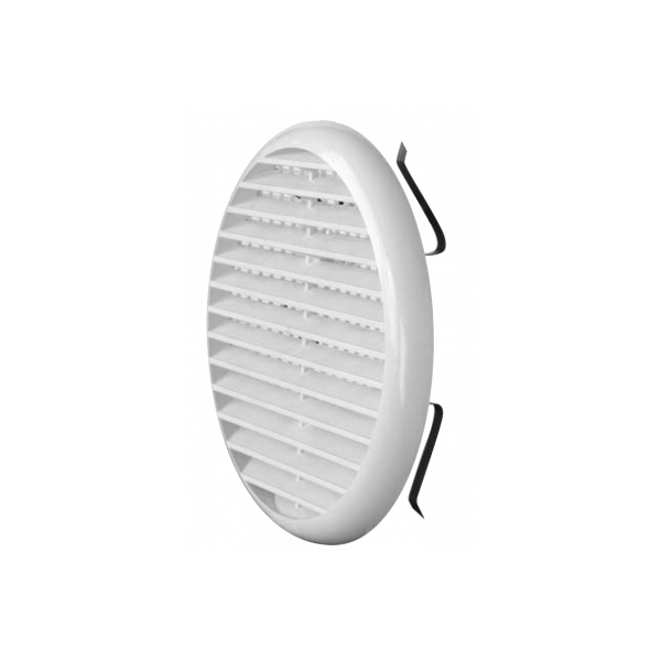 Grelha de ventilação com mola + rede