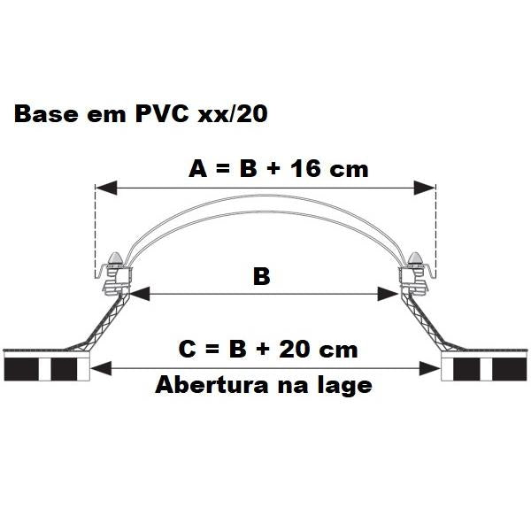 Cúpula / Clarabóia Circular Skylux