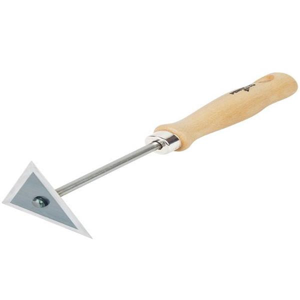 Raspador triangular