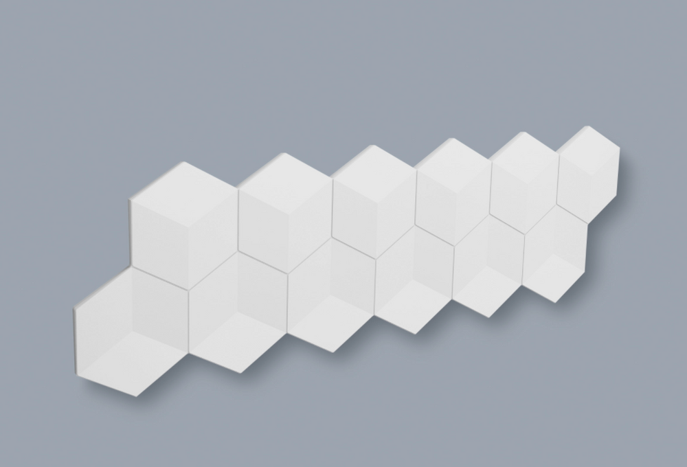 Painel Parede Arstyl Cube