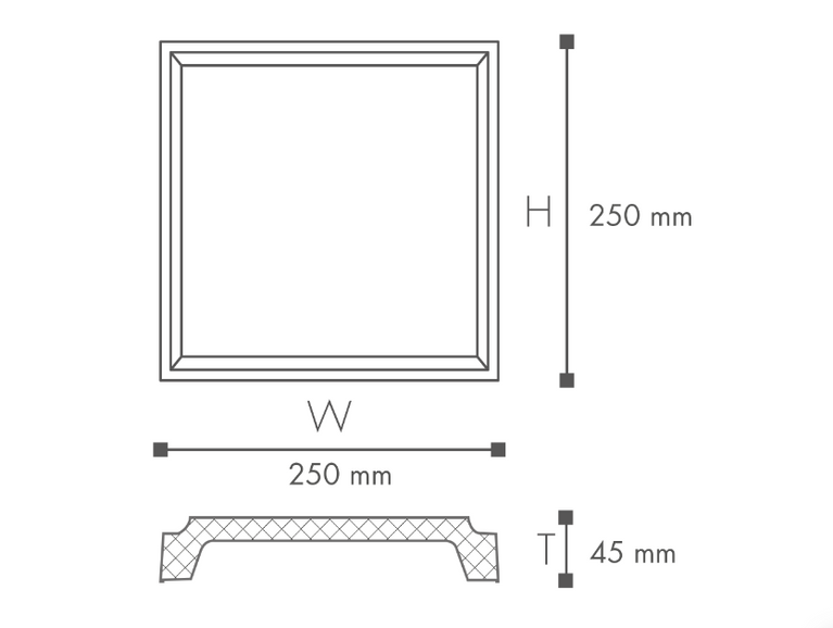Domostyl BA11 - 250x250mm