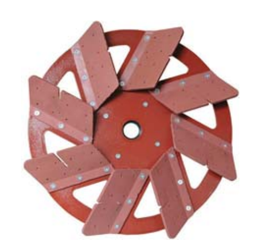 Disco de espátulas de borracha