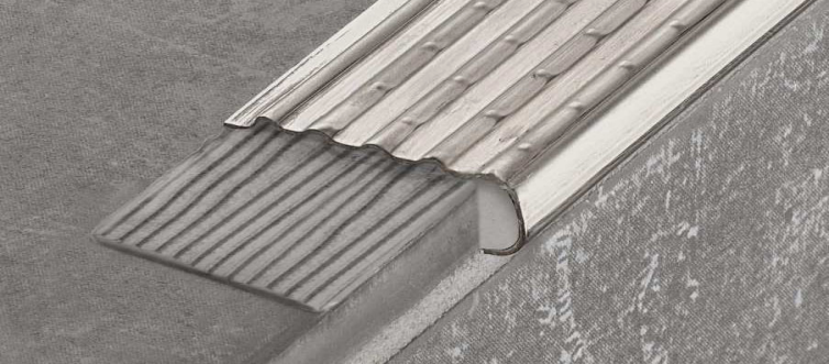 Perfil Escadas Inox Colar Trep-EK