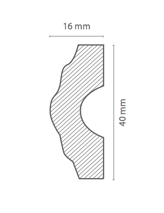 Sanca I40 + Moldura BI40 - Homestar