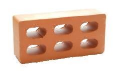 Tijolo furado - 20x10x5 cm