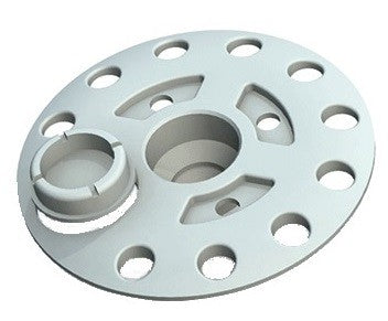 Anilha plástica para bucha de isolamento térmico