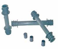 Tubo Distanciador com Tampões - 100 uni.