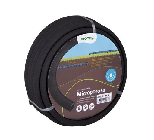 Mangueira microporosa Ø12,5mm - rolo 15m