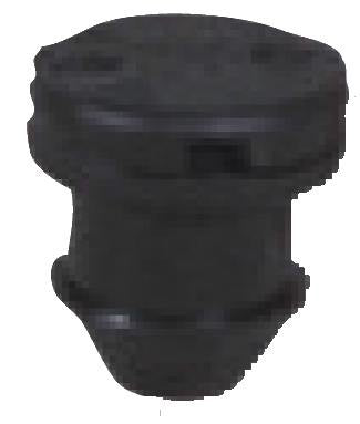 Gotejador preto para rega gota a gota