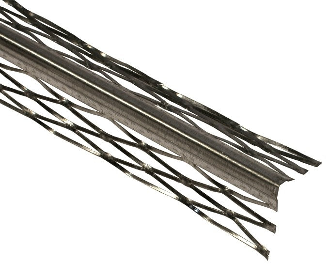 Perfil canto em rede galvanizada