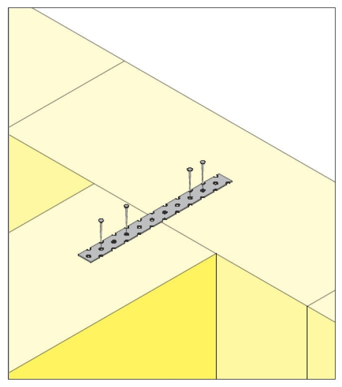Ancoragem de ligação SV 300mm