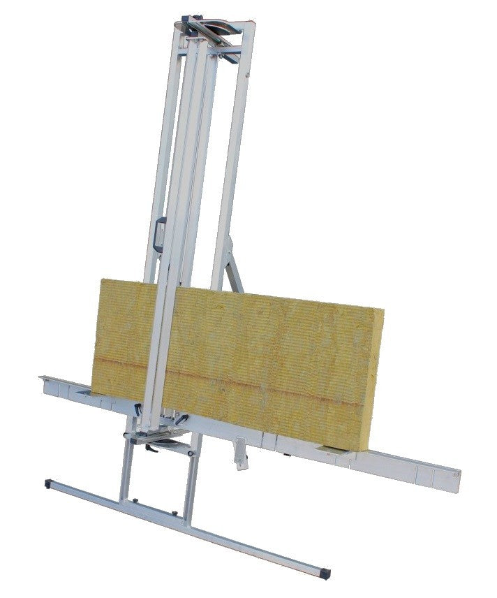 Mesa tábua de corte para lã de rocha e outros isolamentos minerais