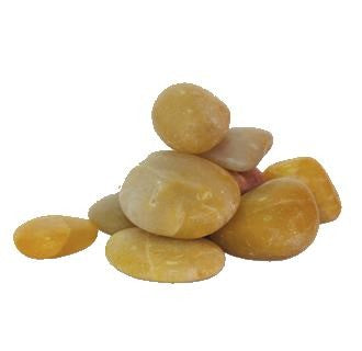 Seixo Polido Amarelo