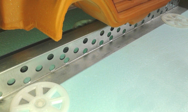 Perfil Ripa Metálico Ventilado Omega