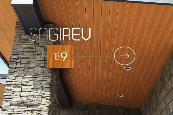 Sagirev - Cor 1 - Teto / revestimento exterior em pvc