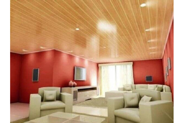 Teto em PVC Madeira Interior