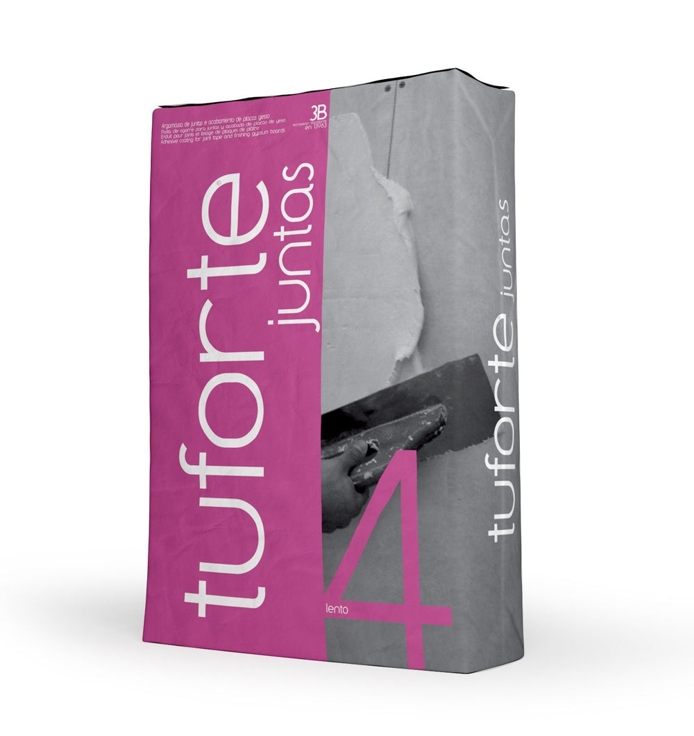 Tuforte Juntas - Argamassa de juntas e acabamento