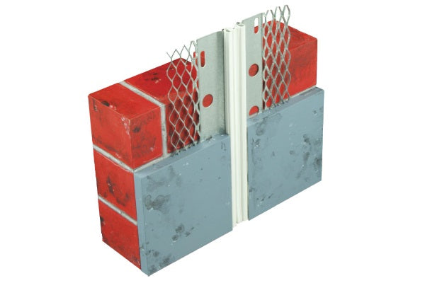 Perfil dilatação em Rede Galvanizada e PVC