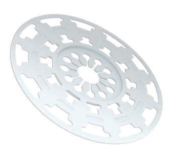 Anilha plástica para bucha de isolamento térmico