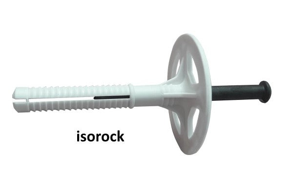 bucha plástica - placas isolamento com prego de plástico