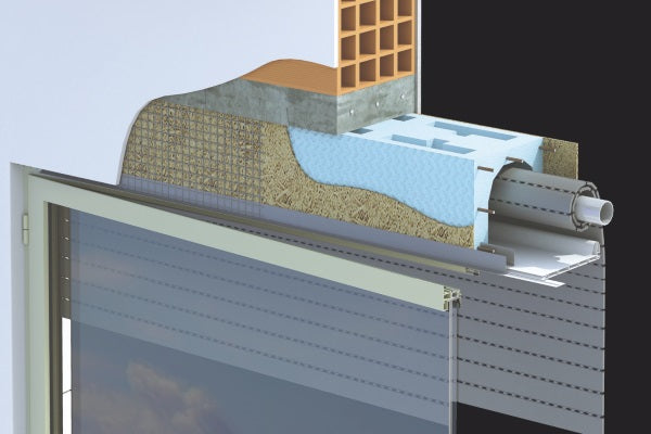 Caixa de estore PB em EPS