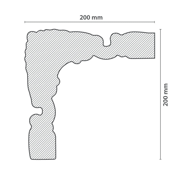 Sanca U40 + Moldura BU40 + Moldura BU40D - Homestar