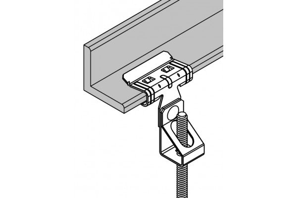 clip horizontal para varão