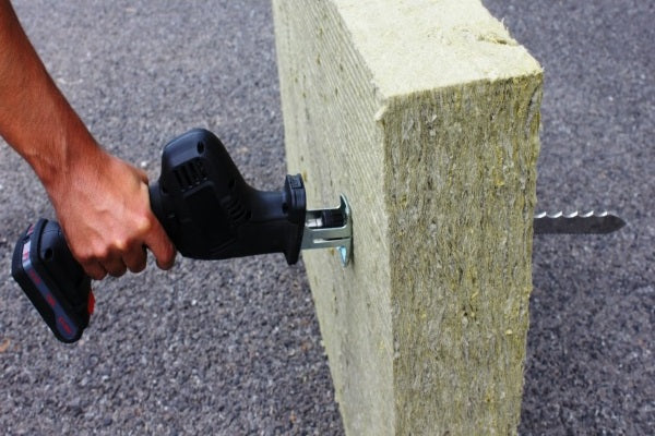 Cortador elétrico para lã de isolamento