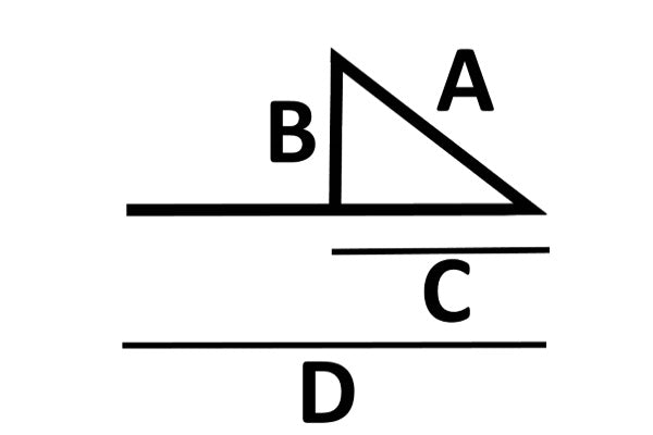 Perfil cofragem/quebra arestas com aba