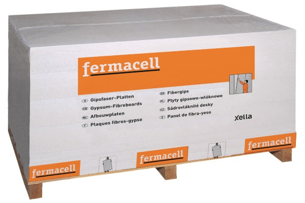 Placa fibra-gesso - Fermacell