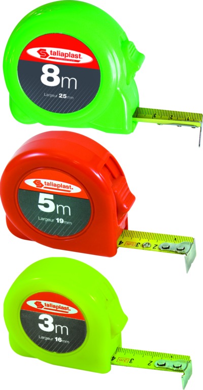 Fita métrica fluorescente