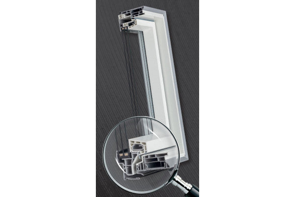 Janela de sótão em pvc Optilight TLP V U4