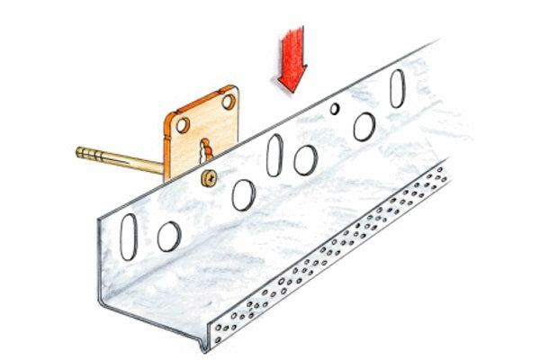 Cunha para Perfil Arranque - 100 uni.